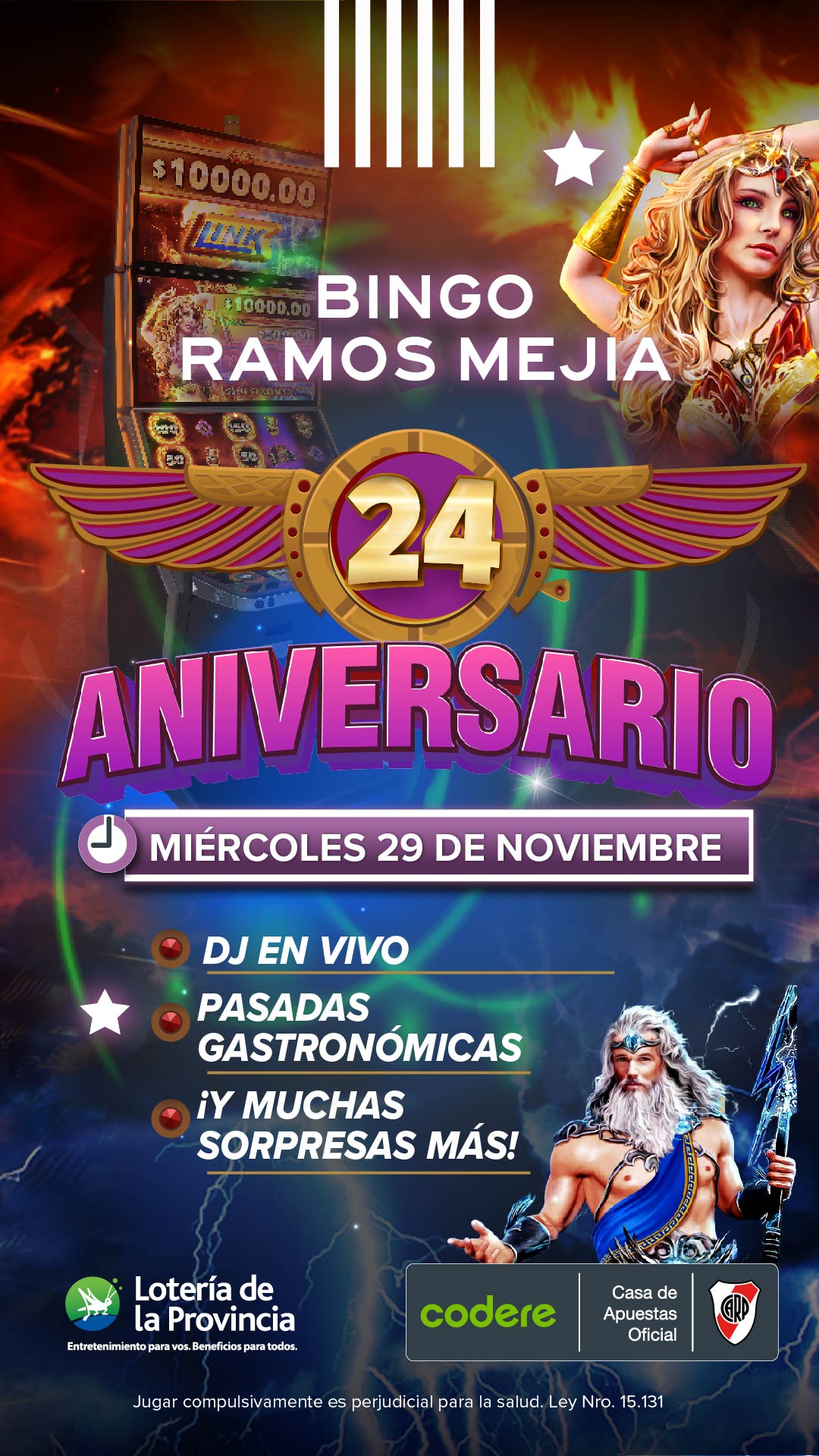 Aniversario Sala Ramos 24 Años