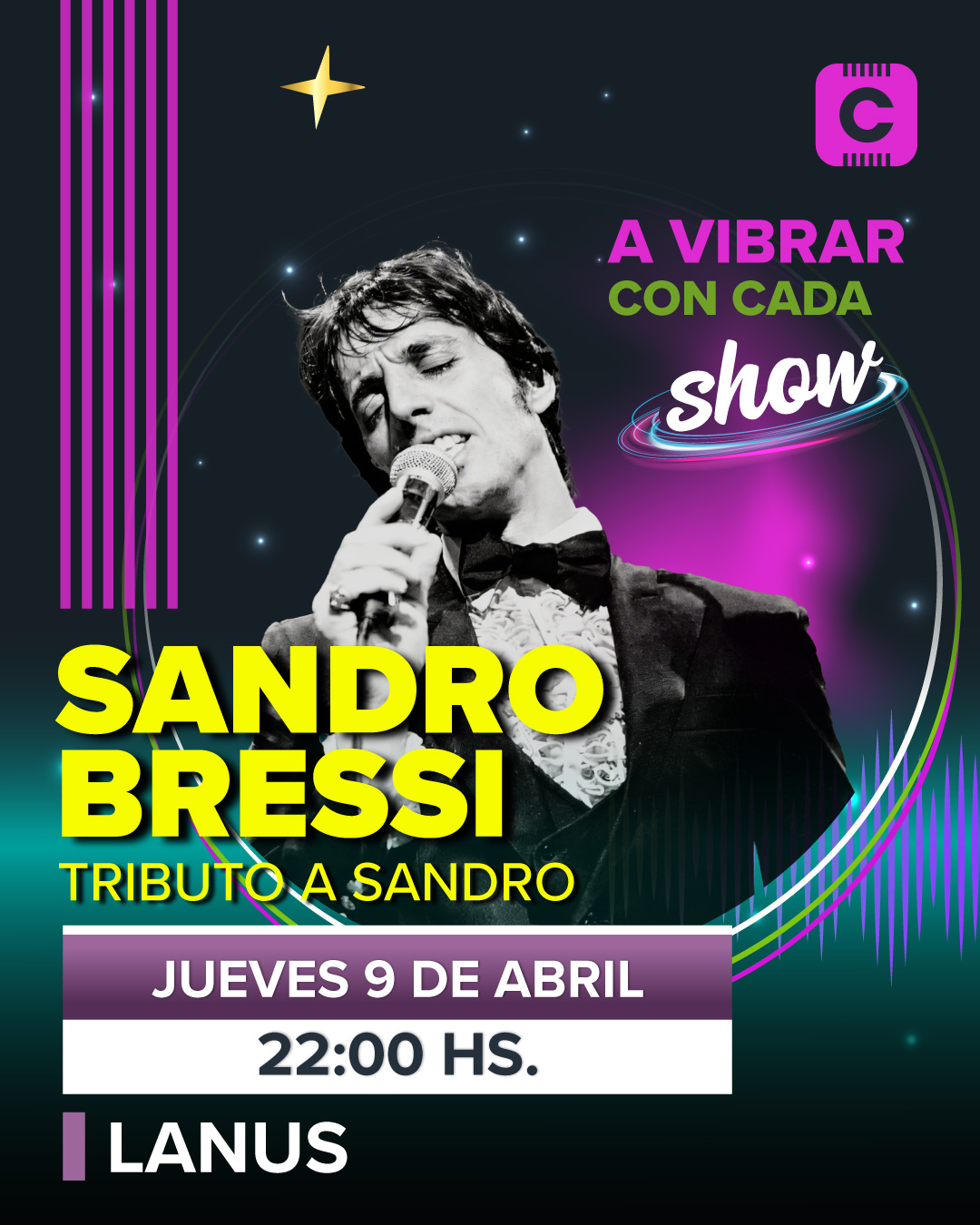 Shows de Abril