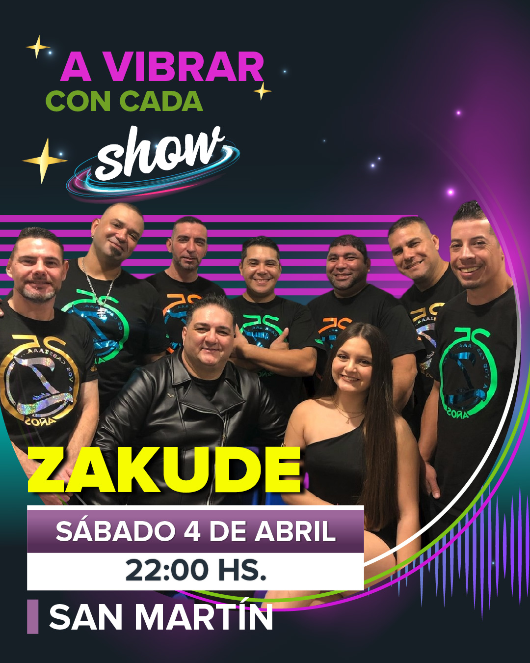 Shows de Abril