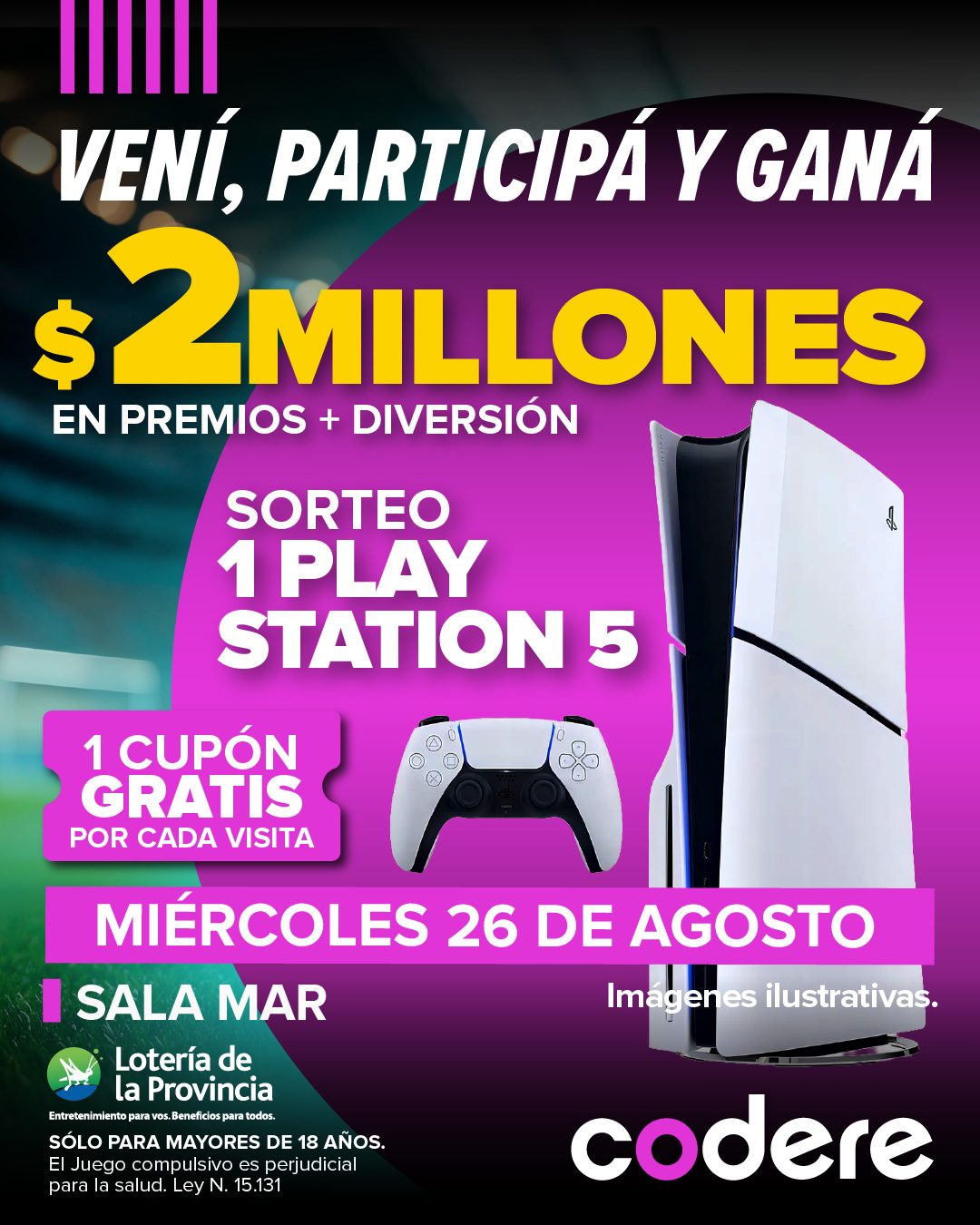 Sorteo Mar
